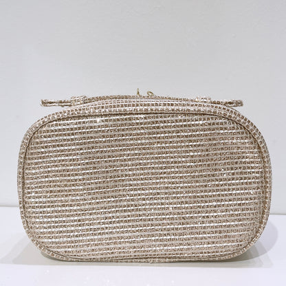 Dior Beauty Holiday 2025 Gold Makeup Pouch