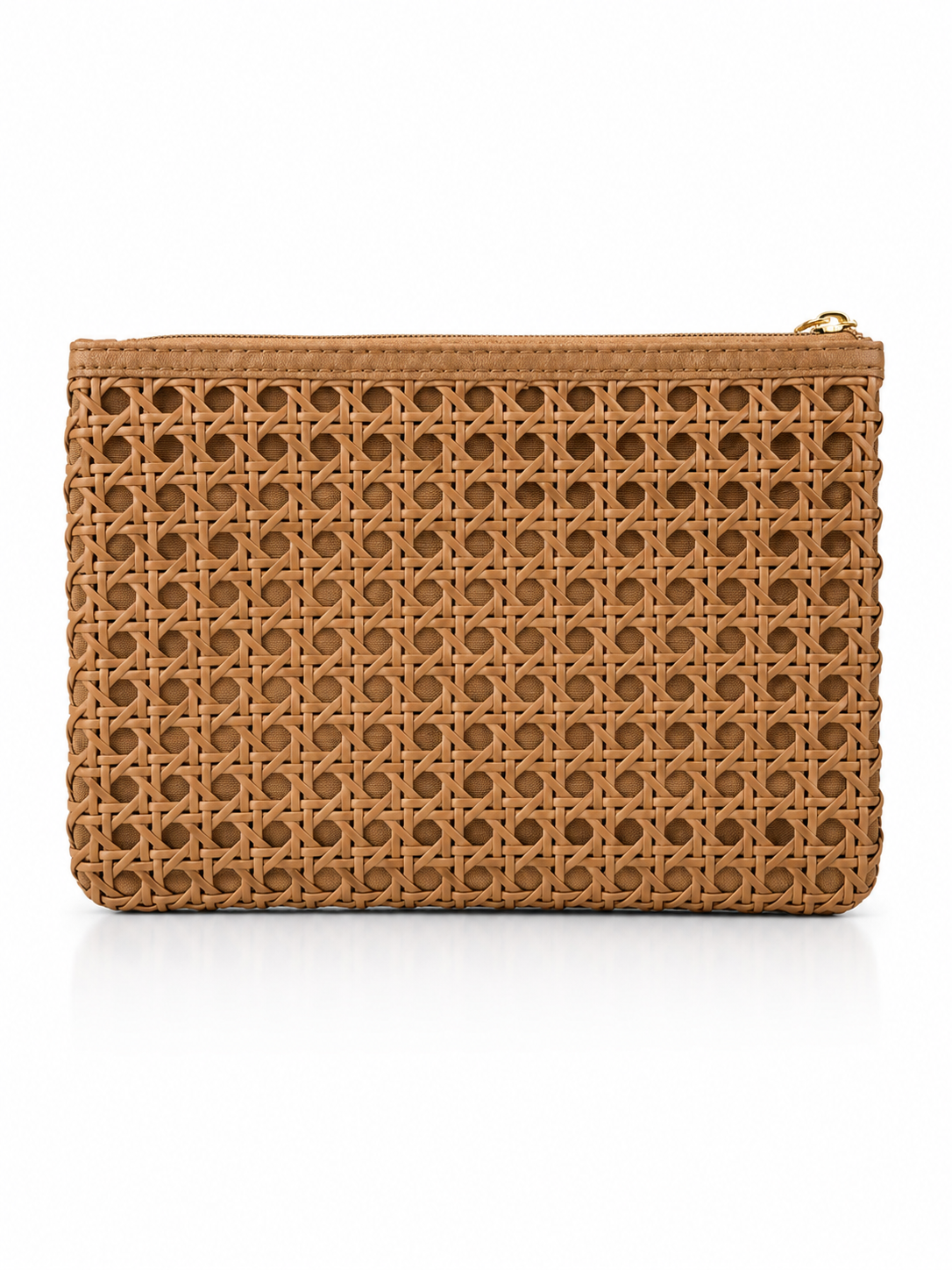 Dior Solar series laffia woven makeup bag