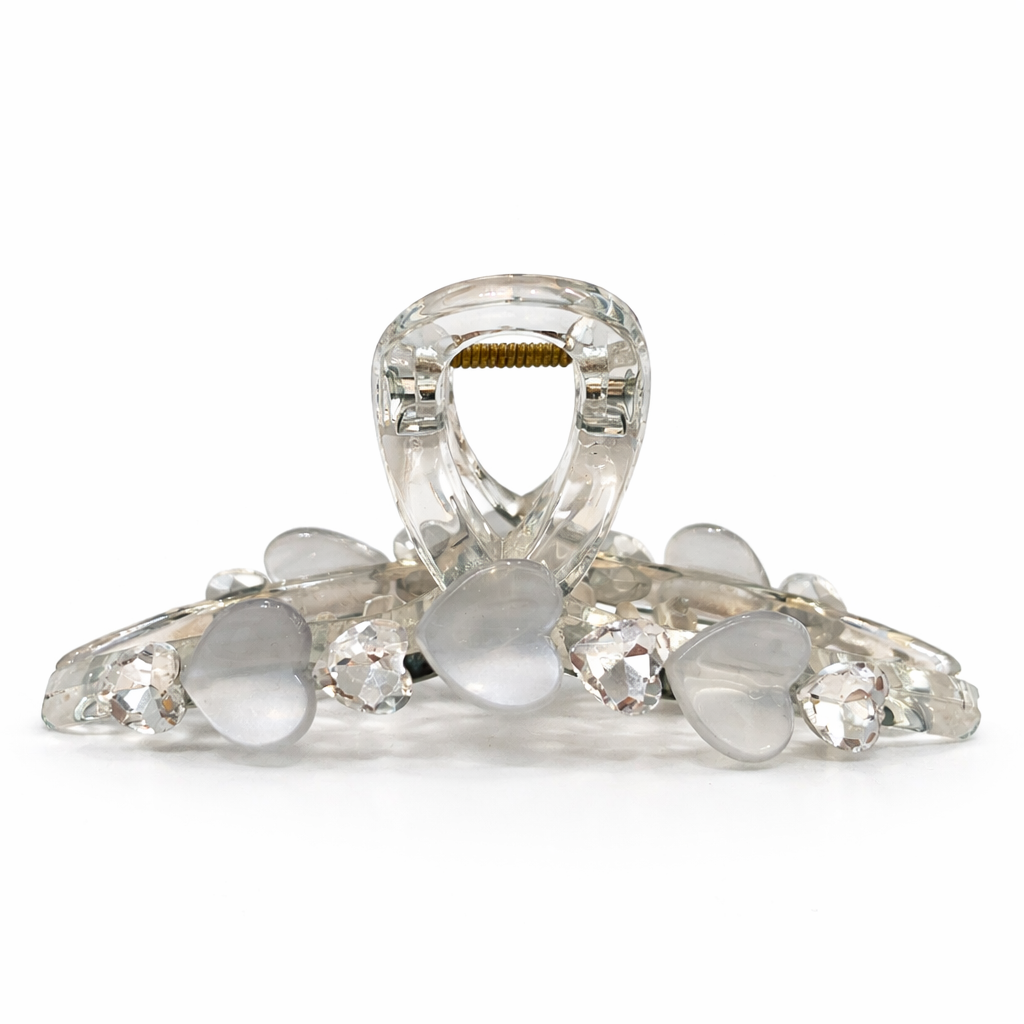 Heart Hair Claw Clip