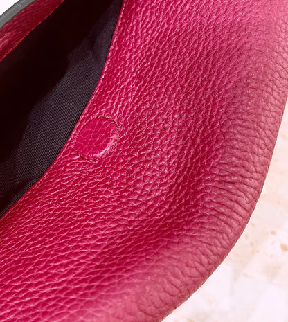 Marc Jacobs Merlot Leather Gotham Shoulder Bag