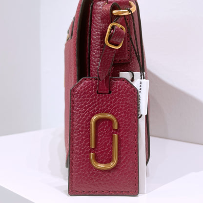 Marc Jacobs Merlot Leather Gotham Shoulder Bag