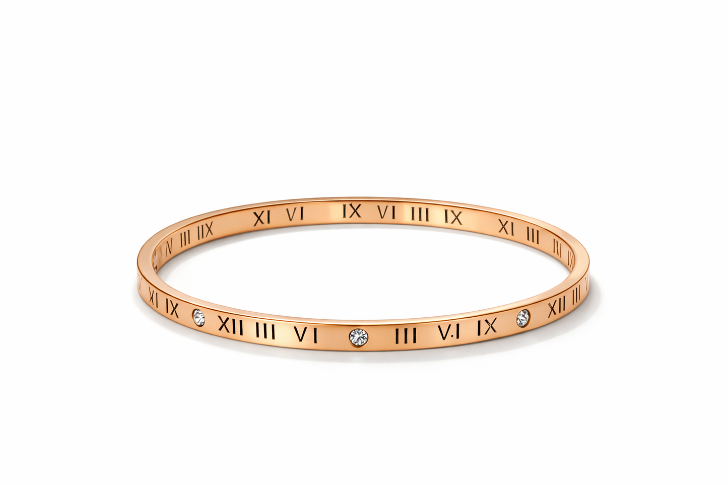 Roman numeral bracelet
