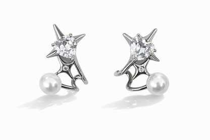 Star Pearl Earrings