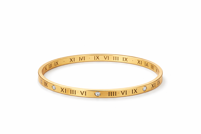 Roman numeral bracelet