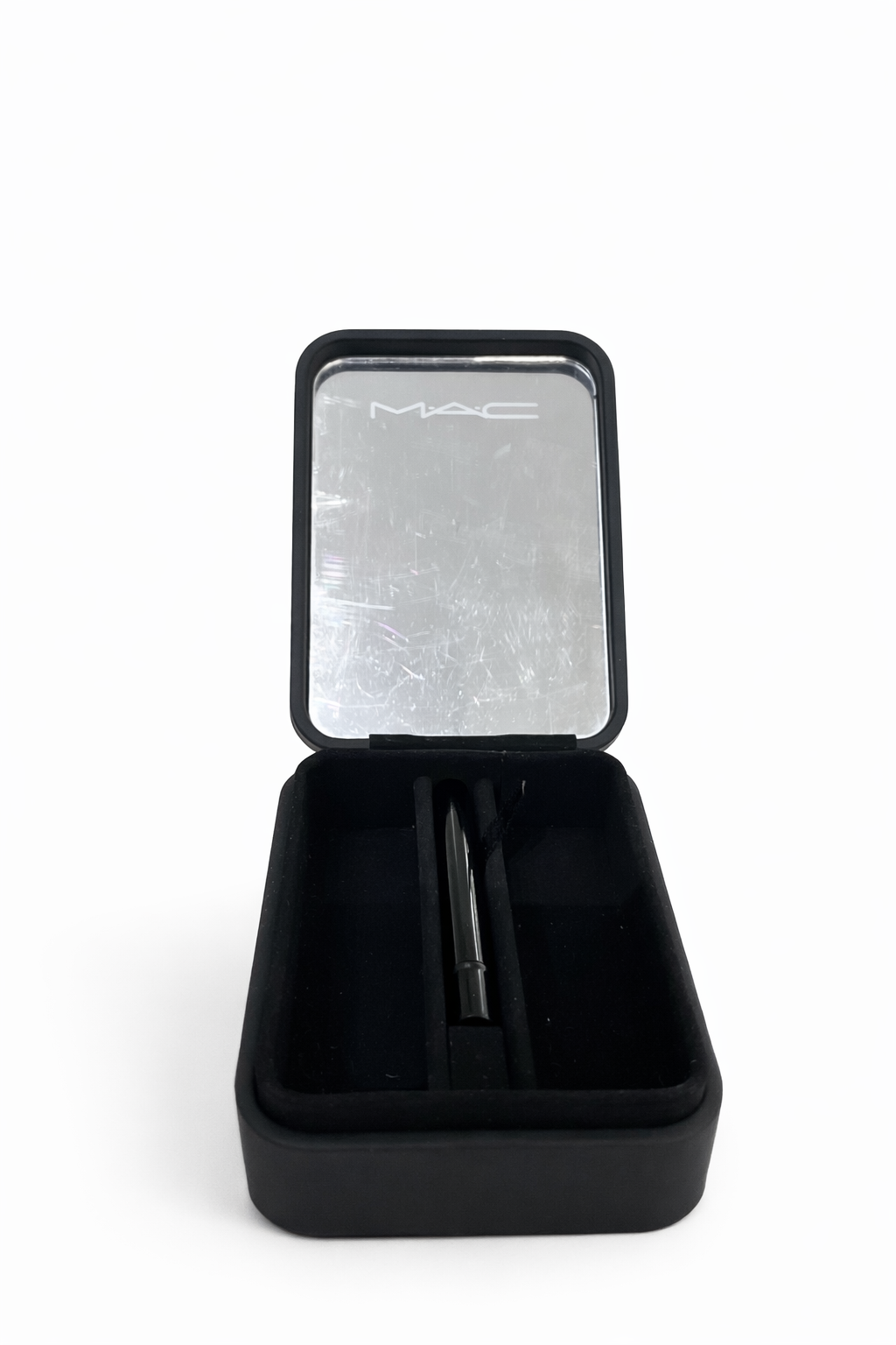 MAC black lipstick box