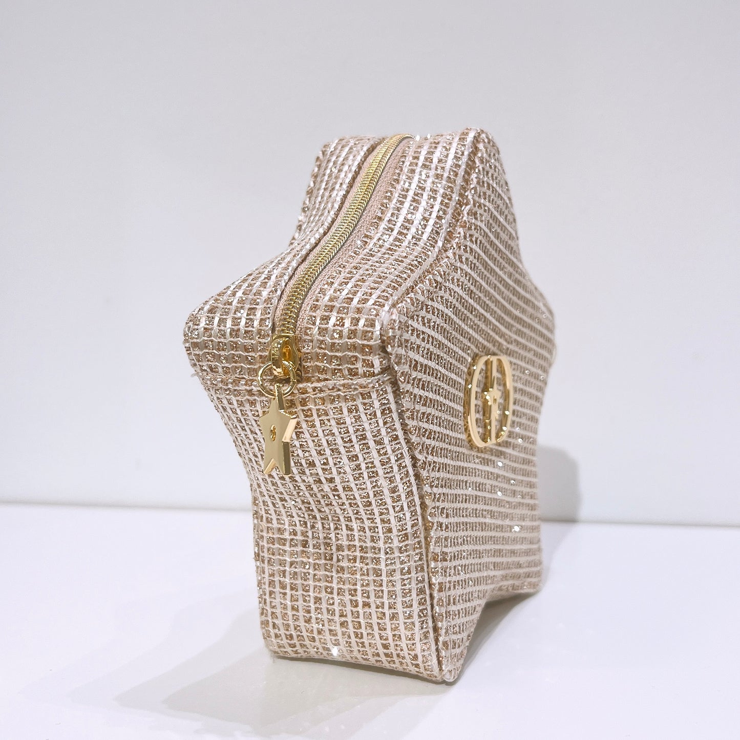 Dior Pouch Star Gold Beige Novelty Holiday Exclusive 2025 New With Box