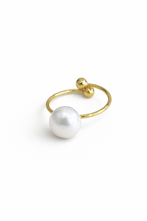 Open-type gold ring