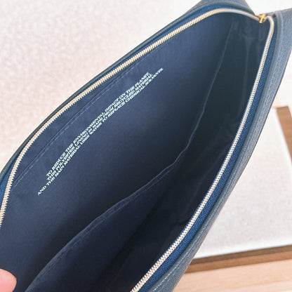 Carolina Herrera (CH) Bad Boy Navy Blue Toiletry Bag 💕