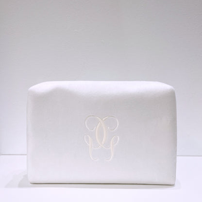 Guerlain Velvet White Cosmetic Bag