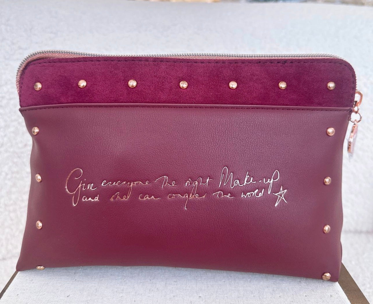 Charlotte Tilbury Studded Makeup Bag