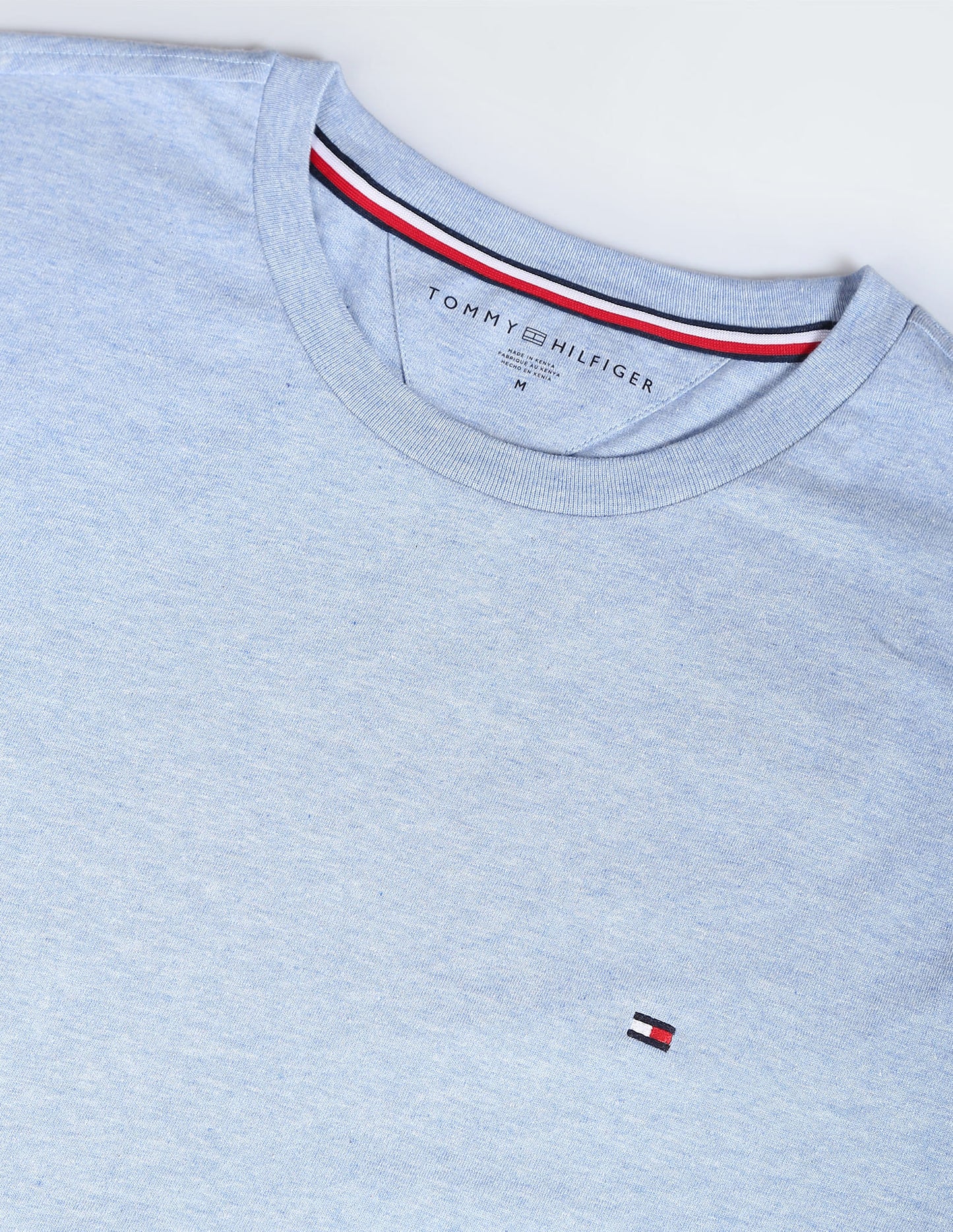 Tommy Hilfiger Cotton Short Sleeves Round Neck T-shirt Blue