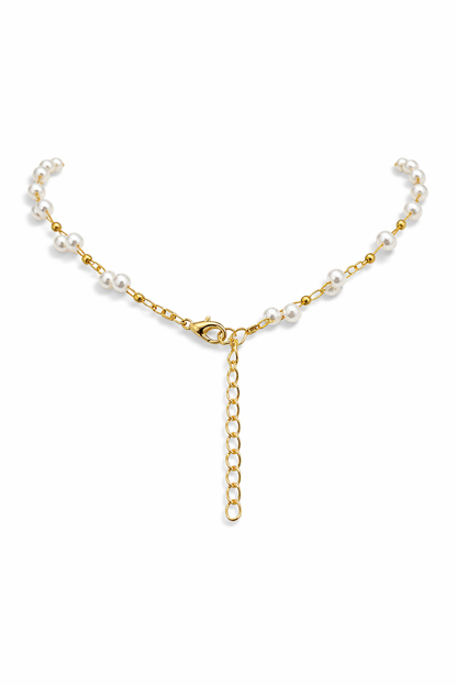 Camelia pendant Pearl necklace