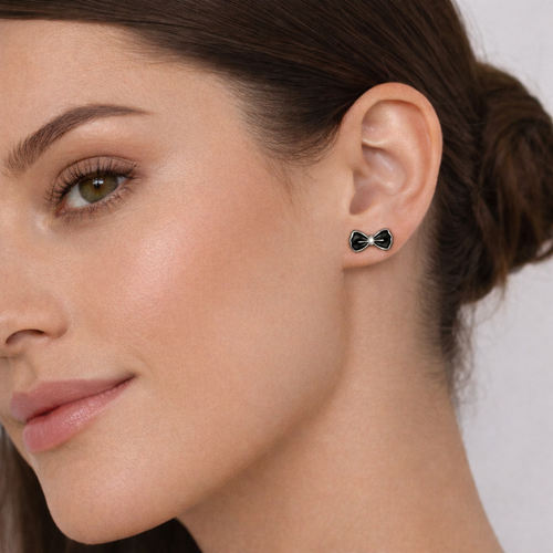 Bow earrings