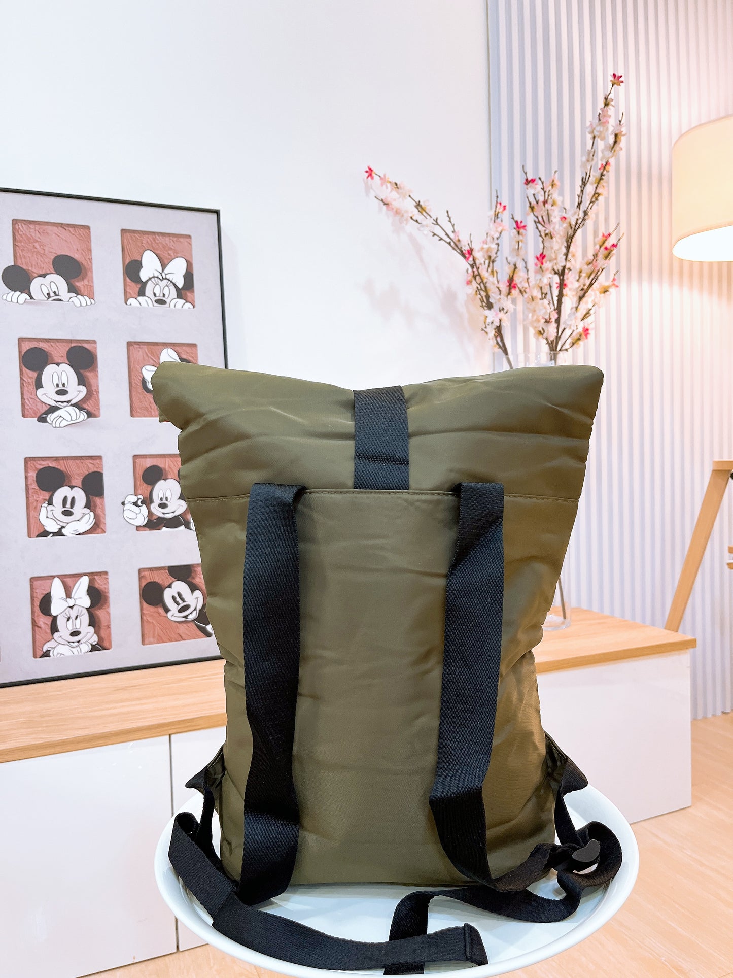 Jean Paul Gaultier' roll-out backpack