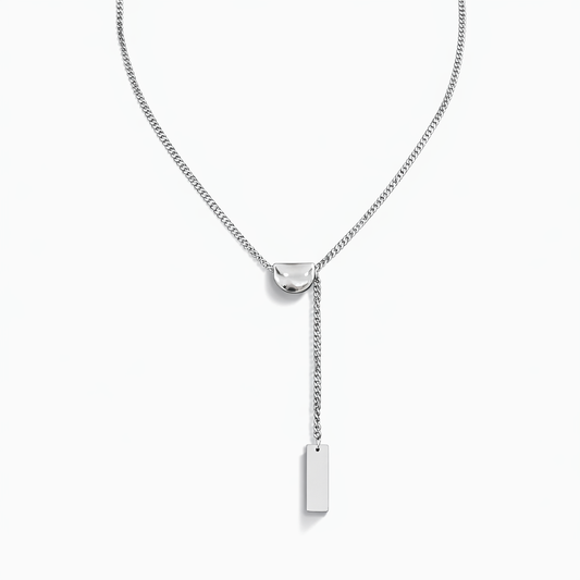 Y-shaped necklace