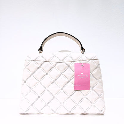 Kate Spade Natalia Smooth Quilted Leather Top Handle Satchel