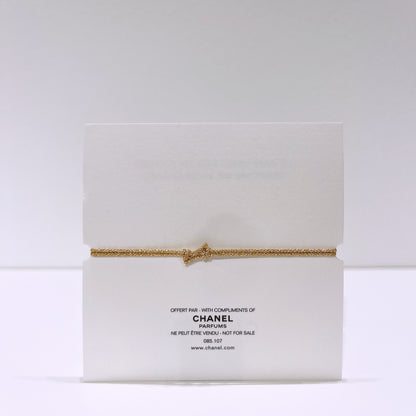 Chanel Beauty White Camellia Ceramic Bracelet Adjustable Camelia