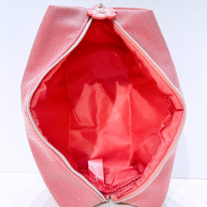 Coach Fragrance Pink Shimmer Cosmetic Bag