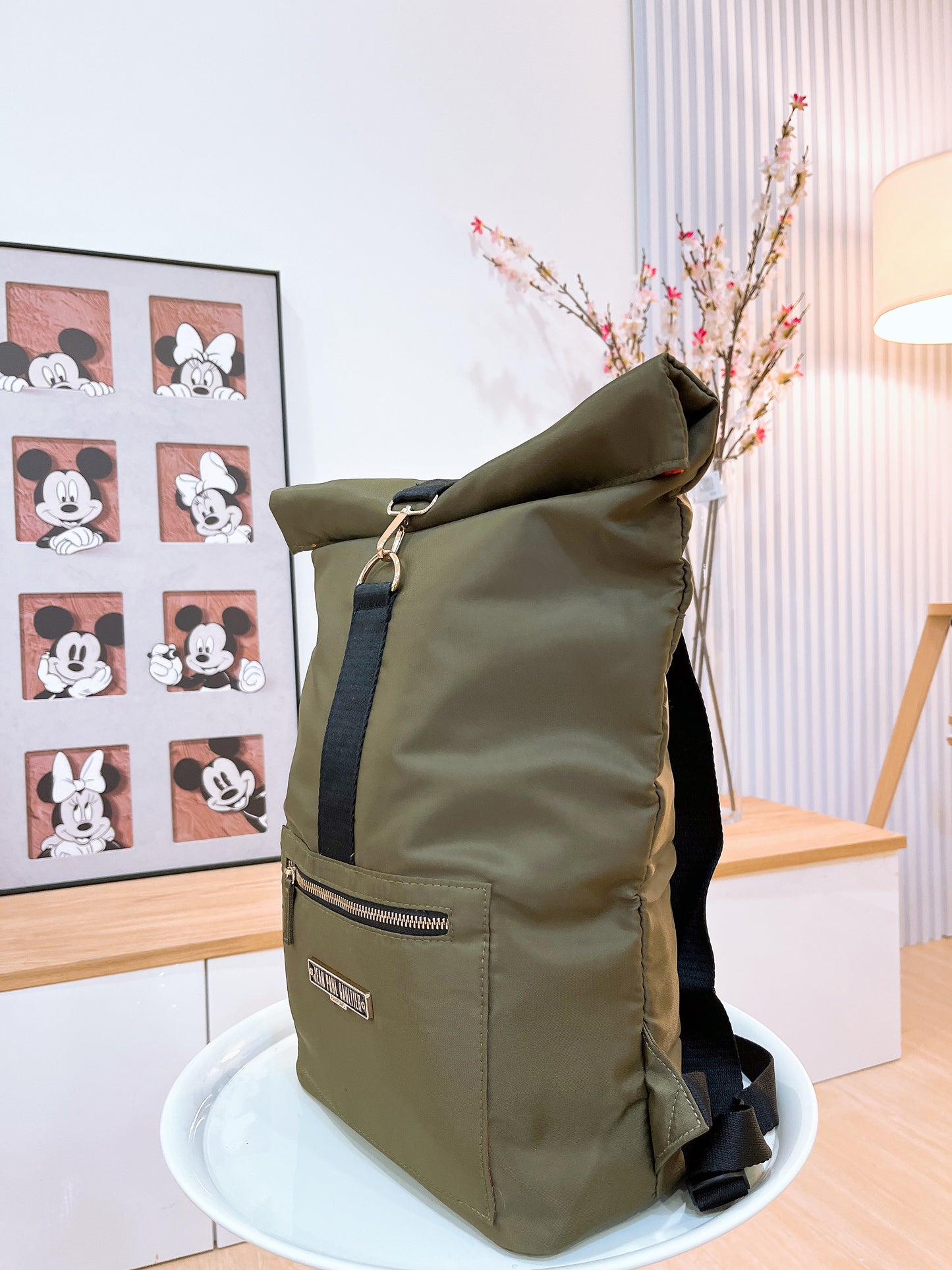 Jean Paul Gaultier' roll-out backpack