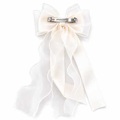 Princess Organza Ribbon Hair Bow