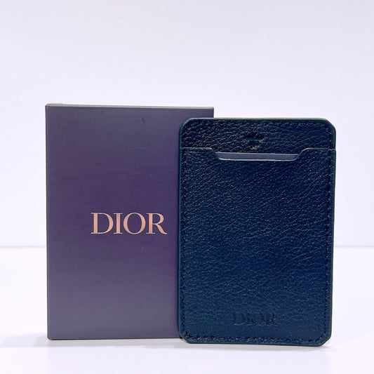 Dior Smartphone Card Holder Navy