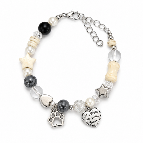 Paw of Love Charm Bracelet