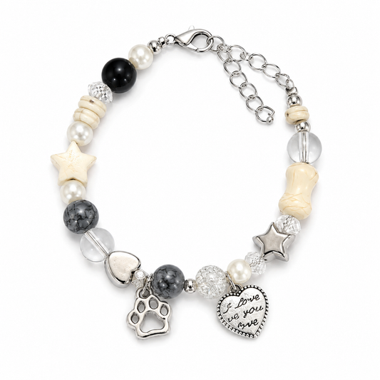 Paw of Love Charm Bracelet