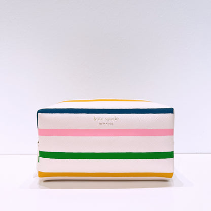Kate Spade Multi Color Striped Clutch