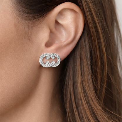 Double C Earrings