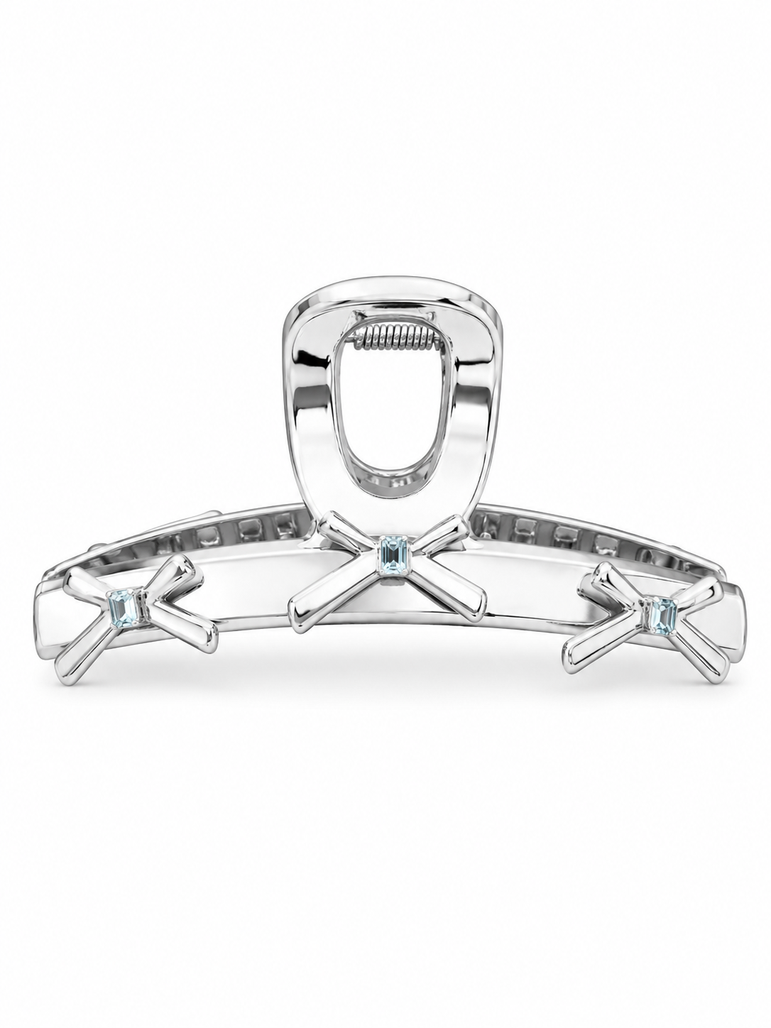 Silver Metal Shark clip