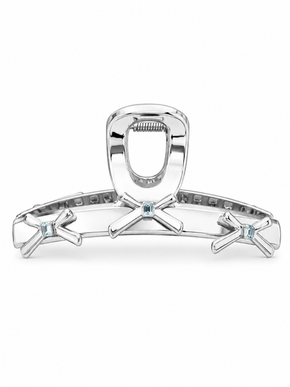 Silver Metal Shark clip
