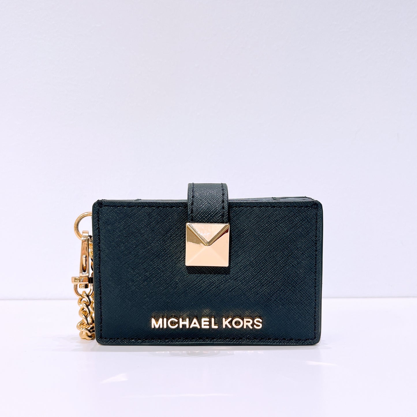Michael Kors KARLA Accordion Card Case Black