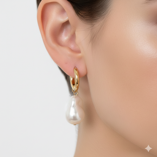 Pearl Drop Earrings
