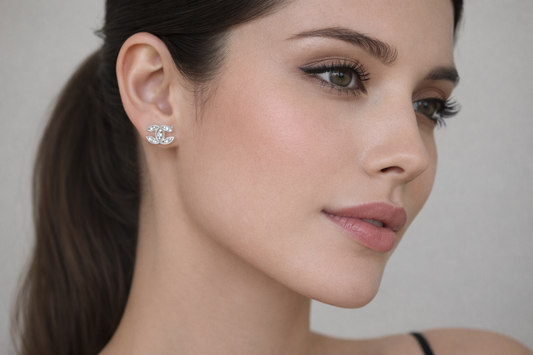 CC logo Earrings