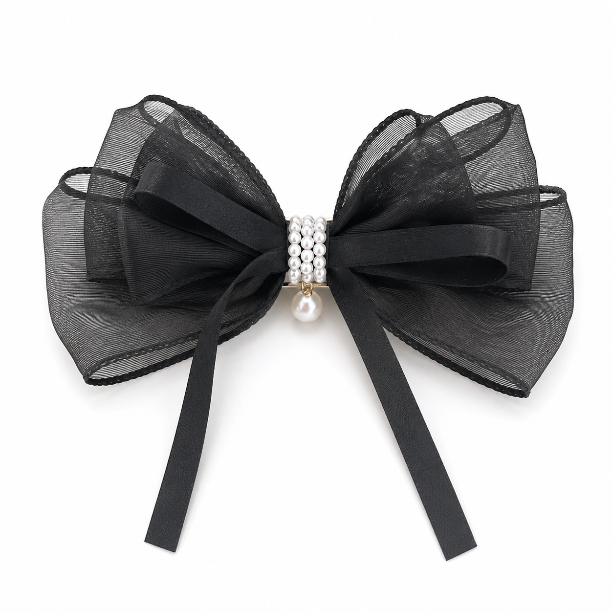 Bow hair clip