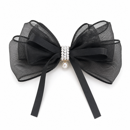 Bow hair clip