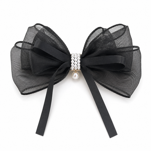 Bow hair clip
