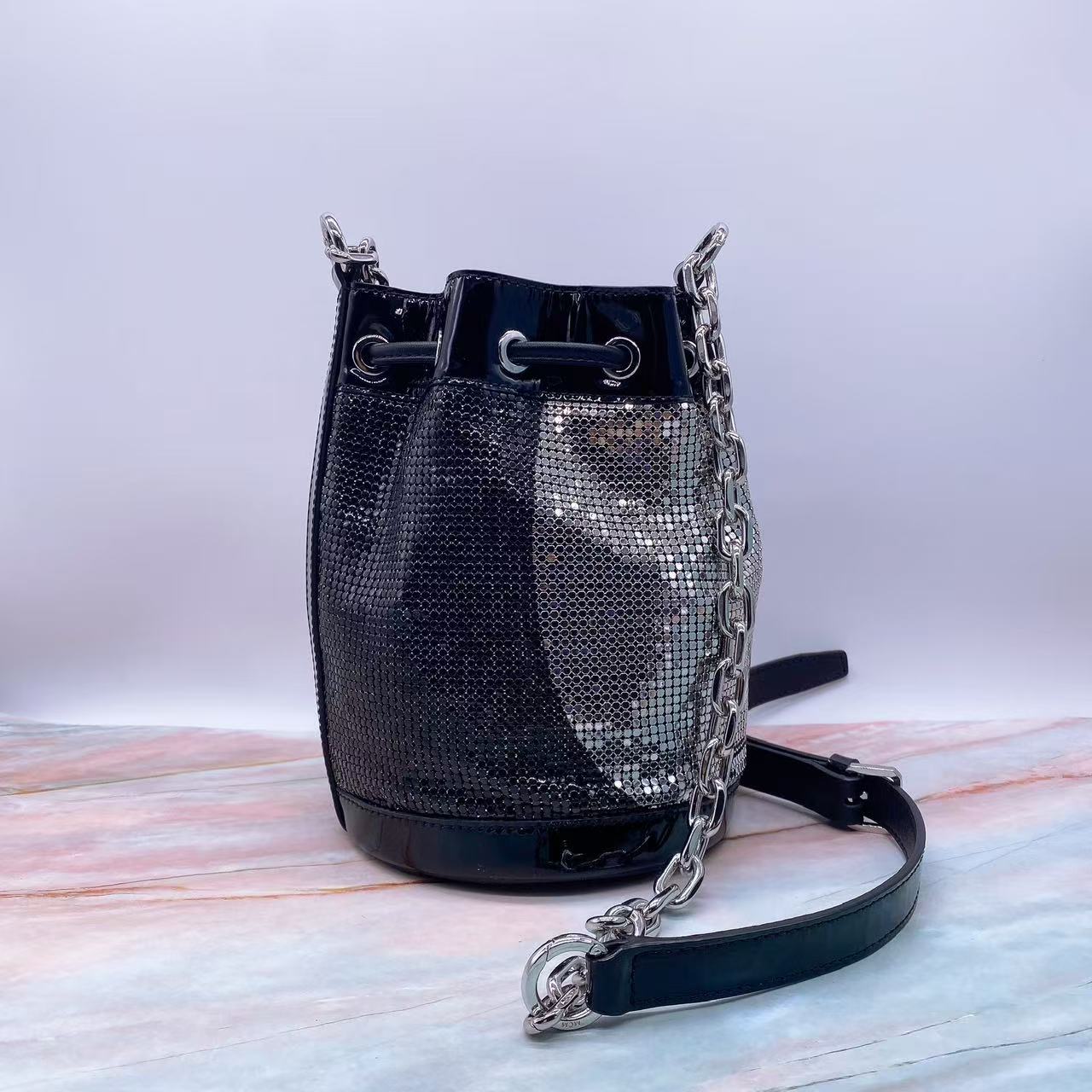 (Preorder) Limited Edition MCM MUNCHEN Small Bucket bag