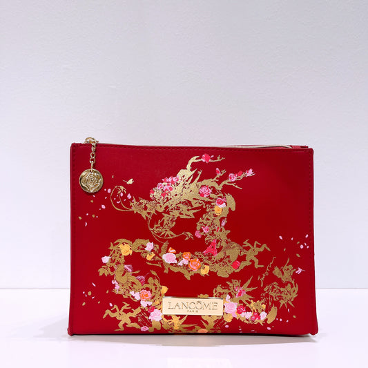 Lancôme Beauty limited Edition Dragon year Pu Leather Cosmetic Pouch