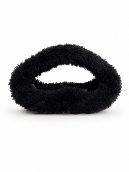 Faux Fur Plush Hair Claw Clip