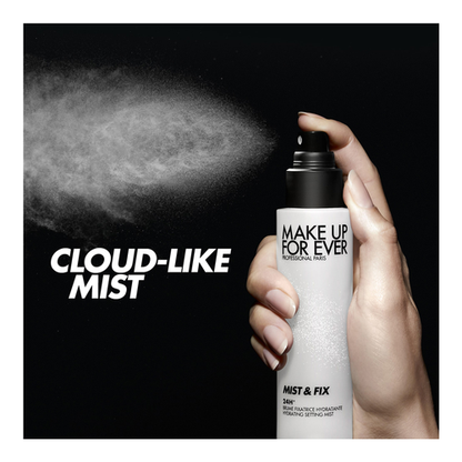 MAKE UP FOR EVER
Mist & Fix 24H Hydrating Setting Spray 10ml