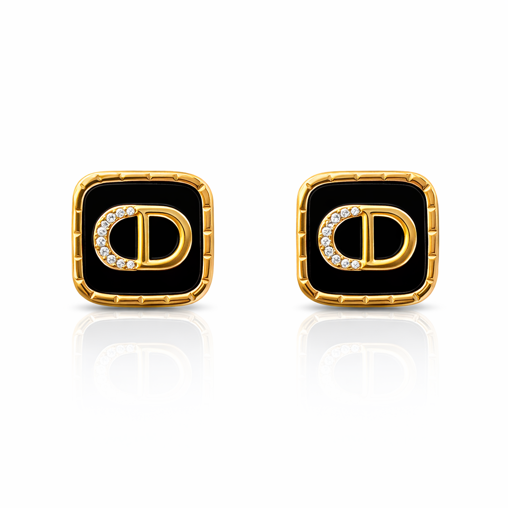 Petit CD earrings