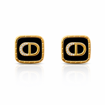 Petit CD earrings