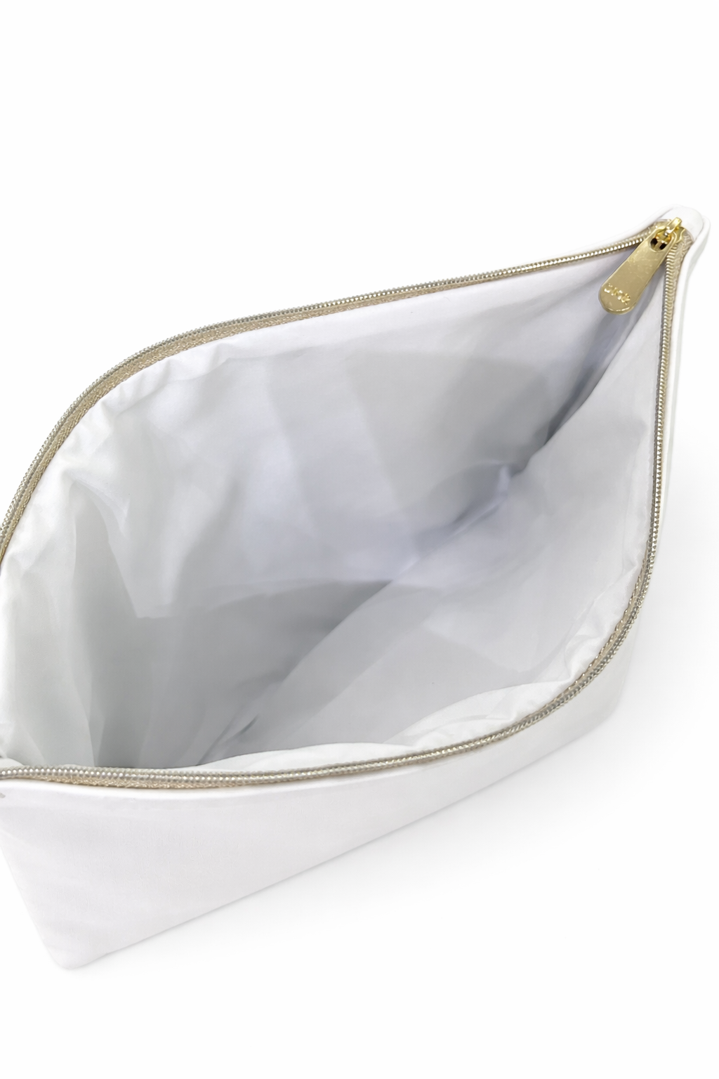 Dior J'adore white makeup bag