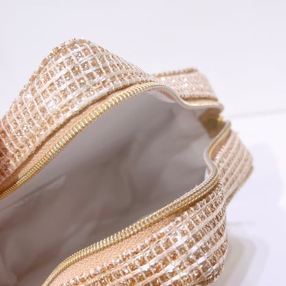Dior Pouch Star Gold Beige Novelty Holiday Exclusive 2025 New With Box