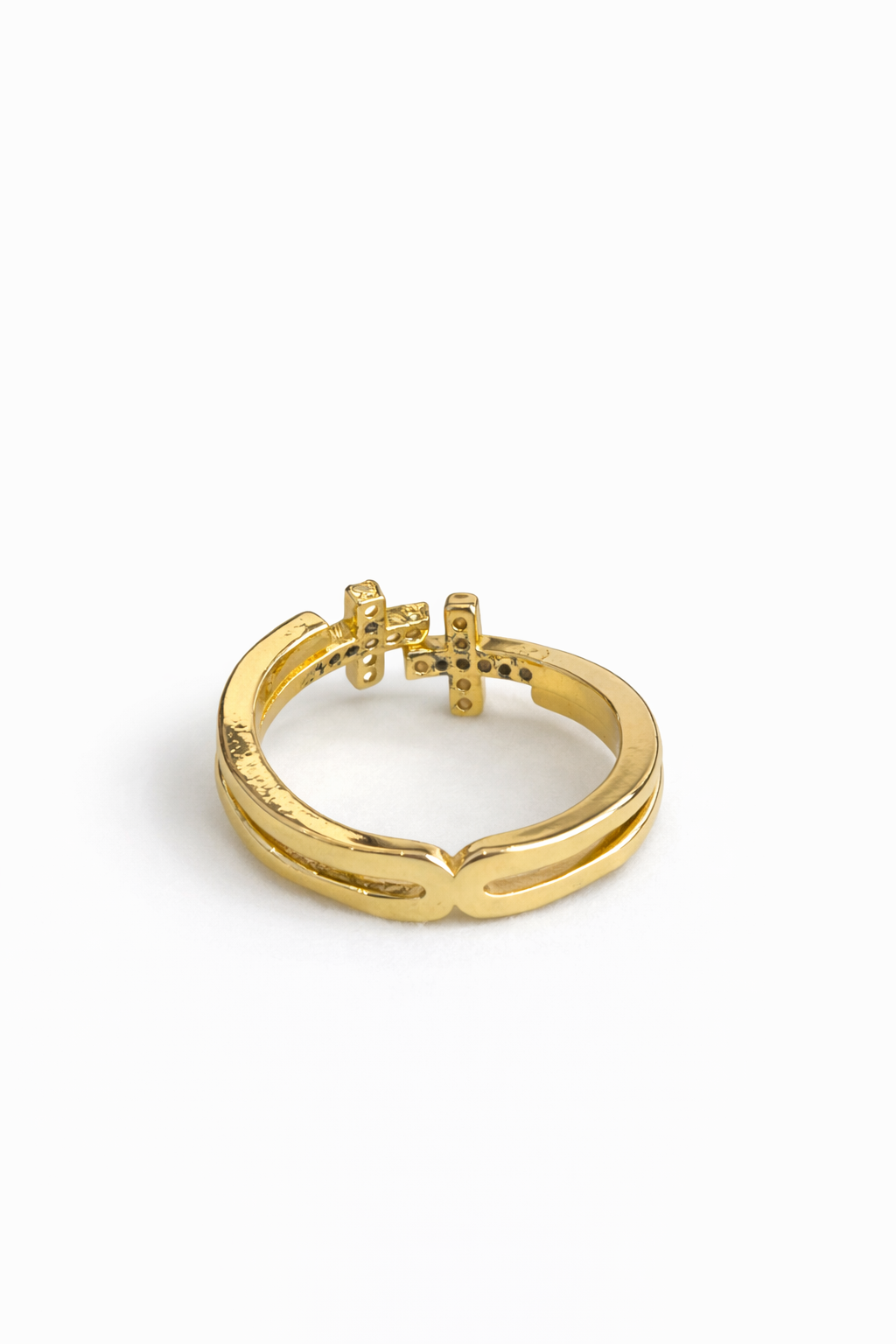 Double cross ring
