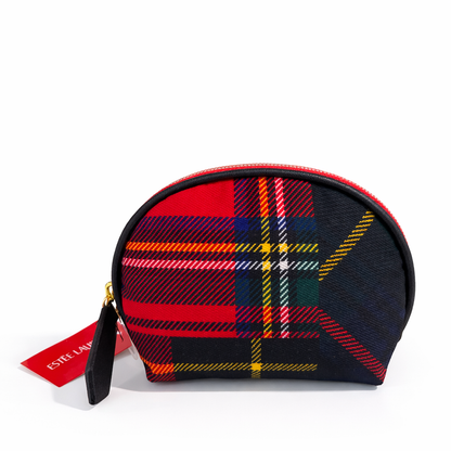 Estée Lauder Red check pattern Coin Purse