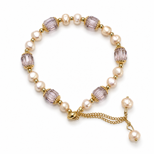Blush Pearl Elegance Bracelet