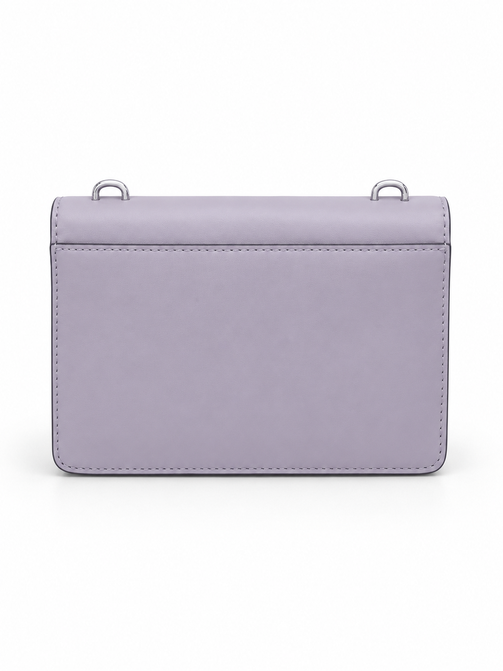 Michael Kors Sloan Flap Small Gusset Leather Crossbody in Lilac