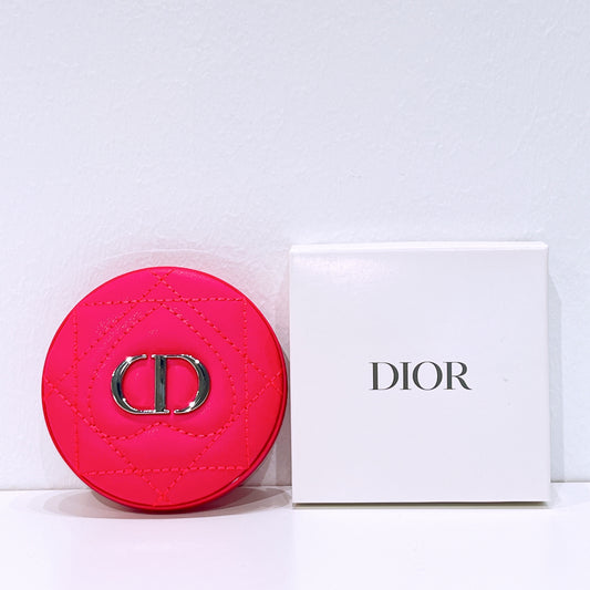 Dior Cosmetic Beauty Makeup Compact Mirror Rose Red